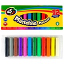 AS PLASTELINA SZKOLNA 12 kolorów