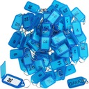 БРЕЛКИ ДЛЯ КЛЮЧЕЙ ИДЕНТИФИКАТОРЫ КЛЮЧЕЙ БРЕЛКИ ДЛЯ КЛЮЧЕЙ 60 ШТ.