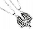 Магнитные ожерелья для пар 2в1 «Крылья демона» для друзей