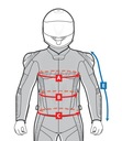 SHIMA STR 2 2.0 FLUO Мотоциклетная куртка БЕСПЛАТНО