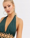 Asos Design sgu OPEN VLOŽKA BACK KOMBINÉZA XXS Značka iná