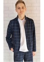Pohodlný detský oblek granát 110 Kód výrobcu komplet elegancki marynarka dla chłopca