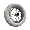 Покрышка с камерой для коляски, велосипеда 10х2 БЕЛАЯ