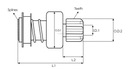 AUTOSTARTER BENDIX ARRANCADOR 