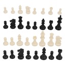 ПЛАСТИКОВЫЕ ШАХМАТНЫЕ ФИГУРКИ - КОРОЛЬ 49 ММ