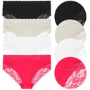 4x FIGI MAJTKI DAMSKIE Bawełniane Zestaw 4 Pak Wysoki Stan MORAJ r. 3XL