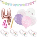Воздушные шары для ребенка 1-9 лет на день рождения UNICORN XL