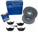 ПЕРЕДНИЕ ДИСКИ + КОЛОДКИ ATE FORD C-MAX FOCUS II 278M
