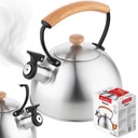 Czajnik FLORINA NEW Natura Line INDUKCJA 1,8L Satynowy INOX