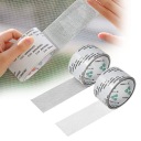 2X ВОДОНЕПРОНИЦАЕМАЯ САМОКЛЕЯЩАЯСЯ РЕМОНТНАЯ ЛЕНТА ДЛЯ МОСКИТНОЙ СЕТКИ ПРОТИВ НАСЕКОМЫХ 1м