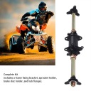 КОМПЛЕКТ МОНТАЖНИЙ ЗАДНЬОЇ ОСІ GOKARTOWEJ 650 MM Z ШЕСТЕРНЯ ГАЛЬМО DO SR  фото 8