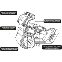 Аккумуляторная полировальная машина GRAPHITE Energy+ 18V 58GE137 SET 4AH