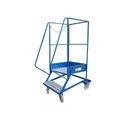 Drabina przejezdna magazynowa podest WGP-46 - 1+1