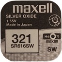 Maxell 321 / SR 616 SW мини-серебряная батарея