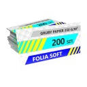 Wizytówki 200 sztuk Folia softouch ekskluzywna