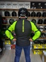 КУРТКА МОТОЦИКЛЕТНА ТЕКСТИЛЬ REBELHORN VANDAL ЧОРНИЙ FLUO 4XL  фото 10