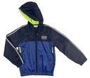 Куртка-ветровка RUN размер 10 – 134/140 см ТЕМНО-СИНЯЯ
