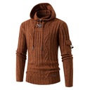 Pánsky sveter s kapucňou Dlhé Rukávy Veľkosť XL