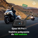 ИНТЕРКОМ EJEAS V6 PRO ПЛЮС X1 USB - C ШЛЕМ МОТОЦИКЛ КРЕПЛЕНИЕ ХИТ ПОДАРОК HJC  фото 8