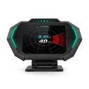 Бортовой компьютер HUD ЖК-дисплей OBDII USB-C Устранение ошибок GPS