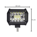 FARO 20 DIOPARA LUMINOSO LED HALÓGENO EN FUNCIONAMIENTO PARA MASZYN GRANDE POTENCIA ANTINIEBLA 60W 12V 