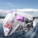 2 SZT. PRZENOSNA, JEDNORAZOWA КРЫШКА ЗАЩИТНАЯ NA MOTOCYL PE  фото 7