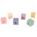 12pcs Діти Силіконові будівельні блоки м'які розвиваючі KC