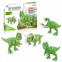 НАБОР ПЕНОБЛОКОВ ДИНОЗАВРЫ ПАЗЛ 200 EL