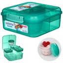 SISTEMA LUNCHBOX BENTO BOX КОНТЕЙНЕР 1250 МЛ С ОТДЕЛЕНИЯМИ ДЛЯ СОУСА