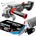 УГЛОВАЯ ШЛИФОВАЛЬНАЯ МАШИНА DIAX АККУМУЛЯТОРНАЯ 18 В ЛИТИЙ-ИОННЫЙ ГРАФИТ + БЕСПЛАТНО