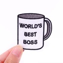 Нашивка Office BEST BOSS Майкла Скотта Дуайта
