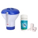 ДИСПЕНСЕР С ТЕРМОМЕТРОМ ДЛЯ БАССЕЙНА ТАБЛЕТКИ 50х2г