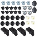 ЗАЖИМЫ ВИНТЫ КРЫШКИ ДВИГАТЕЛЯ TOYOTA YARIS I II III