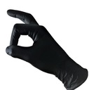 ПЕРЧАТКИ НИТРИЛОВЫЕ перчатки БЕЗ ПОРОШКА Outline easyCARE BLACK M