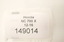 Honda NC 700 X 12-16 Pompa hamulcowa tył Numer katalogowy części 149014