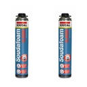 НАБОР 2 шт. SOUDAL CLASSIC FOAM МОНТАЖНАЯ ПЕНА НИЗКОГО ДАВЛЕНИЯ