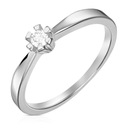 Zlatý prsteň 585 BRILANT DIAMANT 0,06ct 24h