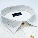 Veľká veľkosť elegantná vizitka PREMIUM pánska košeľa so vzorom REGULAR-FIT Kolekcia Do garnituru, na ślub, na prezent