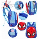 Plecak Spider MANA AVENGER Maska Marvel Spider-Man DUŻY 38 cm 24 h z Polski Kolor Odcienie czerwieni Odcienie niebieskiego Wielokolorowy