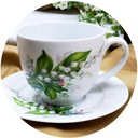 800 ЧАШКА 400 + Блюдце 16 Ландыш RITA MALCER