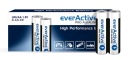 10 щелочных батарей LR6 AA everActive PRO (коробка)