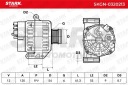 STARK SKGN-0320213 ALTERNATEUR GÉNÉRATEUR 120A 12V VERS OPEL MERIVA B (S10)photo 10