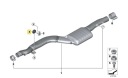 BMW 5 G30 CAOUTCHOUC FIXATION CATALYSEUR 18208599519 8599519photo 9