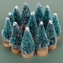 Sada 12 mini vianočných stromčekov Druh Okrasný strom