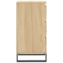 Komoda, dub sonoma, 40x35x70 cm, materiál drevo Farba nábytku viacfarebná