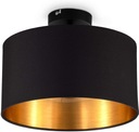 ПОТОЛОЧНЫЙ СВЕТИЛЬНИК 1x E27 ЧЕРНЫЙ - ПРИХОЖАЯ - КУХНЯ