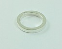 Серебряное узкое обручальное кольцо, 3мм.