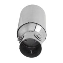 ENDING PIPES GRADUATION CAR 60X89MM STEEL STAINLESS STEEL SILVER  photo 9