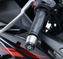 РУЛЕВОЕ КОЛЕСО R&G НАКОНЕЧНИКИ YAMAHA YZF-R25 14-/ ЧЕРНЫЙ