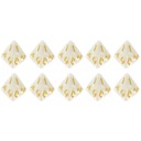 НАБОР 10 КУБИКОВ ДЛЯ РПГ D4 «СНЕЖНАЯ ПЛОЩАДЬ»